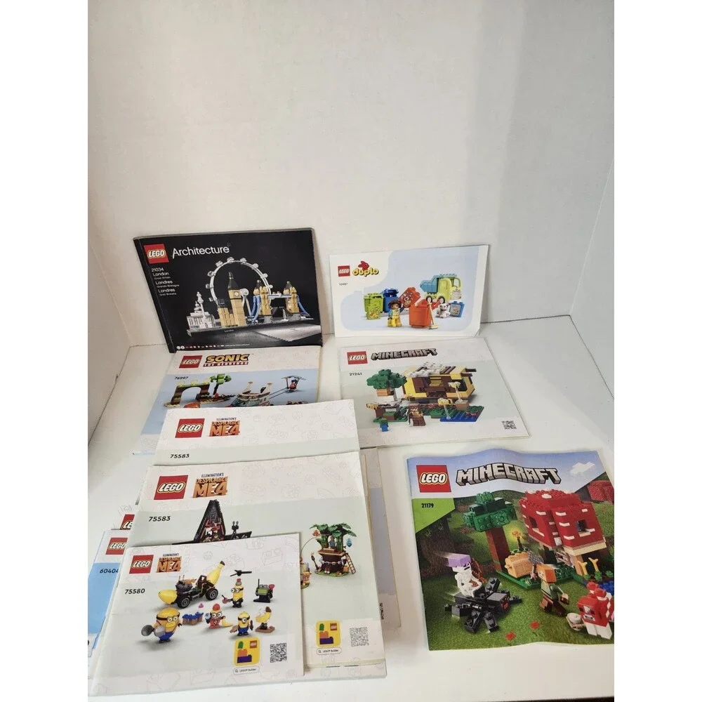 Lot Of Lego Manuals